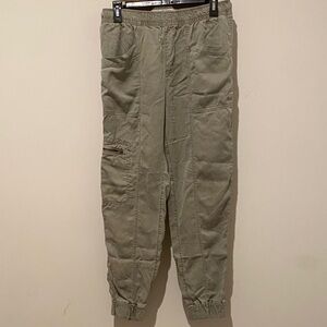 Nicole Miller Women's Olive Cargo Pants